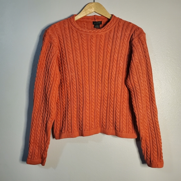 J. Crew Sweaters - J. Crew Cable Knit Sweater Size M
